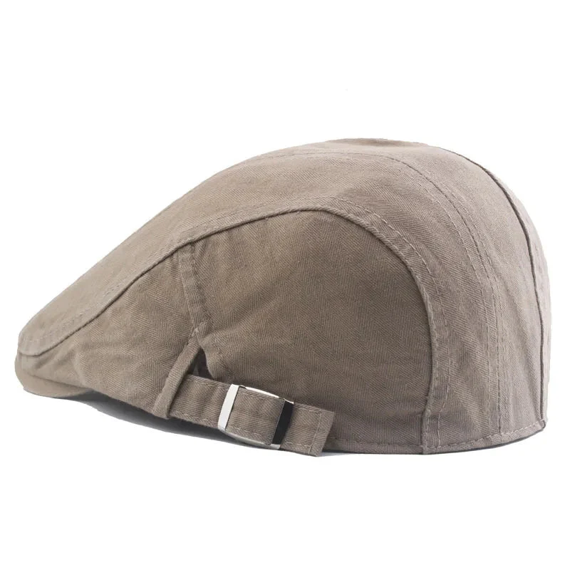 Casquette Plate en Coton Sergé pour Détectoristes – Style Gavroche Irlandais Unisexe – Image 4