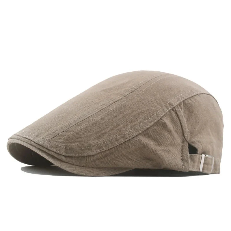Casquette Plate en Coton Sergé pour Détectoristes – Style Gavroche Irlandais Unisexe – Image 7