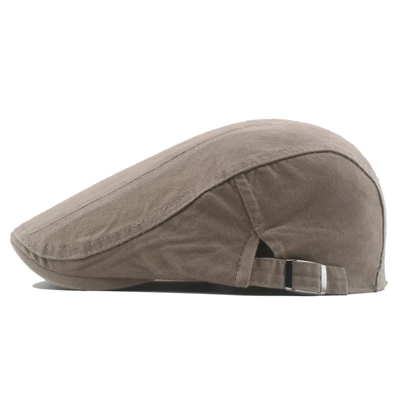 Casquette Plate en Coton Sergé pour Détectoristes – Style Gavroche Irlandais Unisexe – Image 5