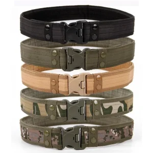 Ceinture en Toile CamSolomon à Dégagement Rapide – L'Accessoire Indispensable pour les Détectoristes