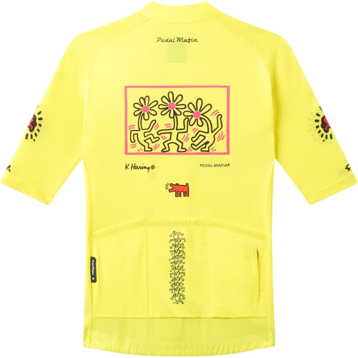 Maillot de Vélo de Route Manches Courtes Core Jersey-Keith Haring X Femme – Image 5